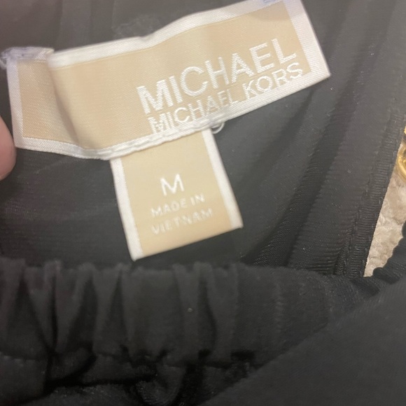 Michael Kors dress with gold chain strap detailing. - Picture 3 of 3